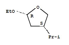 217969-28-3  Furan,2-ethoxytetrahydro-4-(1-methylethyl)-, (2R,4S)-rel-
