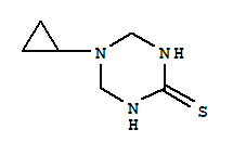 218929-47-6  1,3,5-Triazine-2(1H)-thione,5-cyclopropyltetrahydro-