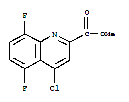 219949-93-6  2-Quinolinecarboxylicacid, 4-chloro-5,8-difluoro-, methyl ester 219949-93-6  2-Quinolinecarboxylicacid, 4-chloro-5,8-difluoro-, methyl ester