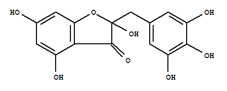 226560-96-9  3(2H)-Benzofuranone,2,4,6-trihydroxy-2-[(3,4,5-trihydroxyphenyl)methyl]-, (+)-