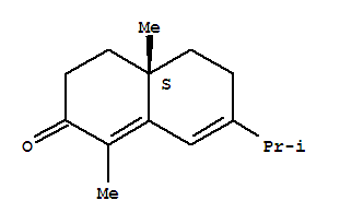 23665-63-6  2(3H)-Naphthalenone,4,4a,5,6-tetrahydro-1,4a-dimethyl-7-(1-methylethyl)-, (4aS)-