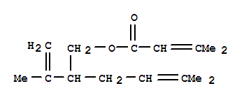 23960-07-8  2-Butenoic acid,3-methyl-, 5-methyl-2-(1-methylethenyl)-4-hexen-1-yl ester