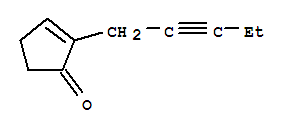 29119-44-6  2-Cyclopenten-1-one,2-(2-pentyn-1-yl)-