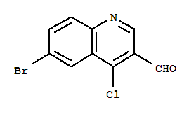 201420-31-7  3-Quinolinecarboxaldehyde,6-bromo-4-chloro-
