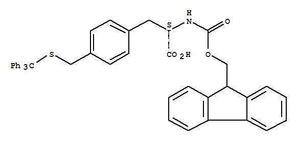 204717-81-7  L-Phenylalanine,N-[(9H-fluoren-9-ylmethoxy)carbonyl]-4-[[(triphenylmethyl)thio]methyl]-