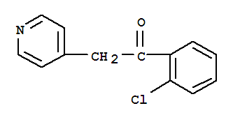 216076-11-8  Ethanone,1-(2-chlorophenyl)-2-(4-pyridinyl)-