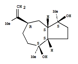 217817-10-2  1,4-Azulenediol,decahydro-1,4-dimethyl-7-(1-methylethenyl)-, (1S,3aS,4S,7R,8aS)-