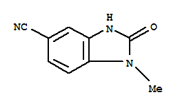 221290-16-0  1H-Benzimidazole-5-carbonitrile,2,3-dihydro-1-methyl-2-oxo-