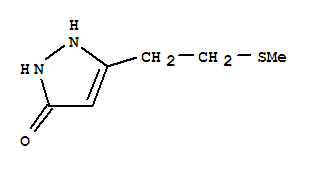 221361-53-1  3H-Pyrazol-3-one,1,2-dihydro-5-[2-(methylthio)ethyl]-