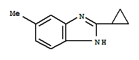221548-37-4  1H-Benzimidazole,2-cyclopropyl-6-methyl-