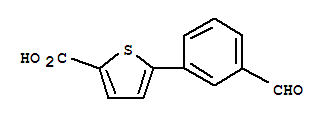 222180-25-8  2-Thiophenecarboxylicacid, 5-(3-formylphenyl)-
