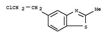 22240-44-4  Benzothiazole,5-(2-chloroethyl)-2-methyl-