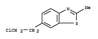 22240-45-5  Benzothiazole,6-(2-chloroethyl)-2-methyl-