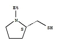 222856-54-4  2-Pyrrolidinemethanethiol,1-ethyl-, (2S)- 222856-54-4  2-Pyrrolidinemethanethiol,1-ethyl-, (2S)-
