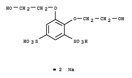 223683-74-7  1,3-Benzenedisulfonicacid, 4,5-bis(2-hydroxyethoxy)-, sodium salt (1:2)