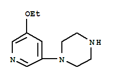 223795-11-7  Piperazine,1-(5-ethoxy-3-pyridinyl)-