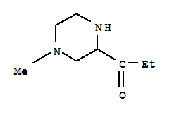 224189-09-7  1-Propanone,1-(4-methyl-2-piperazinyl)-