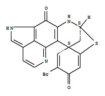 224447-29-4  11H-8,13a-Methanopyrrolo[4',3',2':4,5]quino[7,8-d][1,3]benzothiazepine-6,11(5H)-dione,12-bromo-7,8-dihydro-, (8S,13aS)- (9CI)