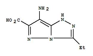 227611-28-1  1H-Pyrazolo[5,1-c]-1,2,4-triazole-6-carboxylicacid, 7-amino-3-ethyl-