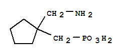 227626-14-4  Phosphonic acid,[[1-(aminomethyl)cyclopentyl]methyl]- (9CI)