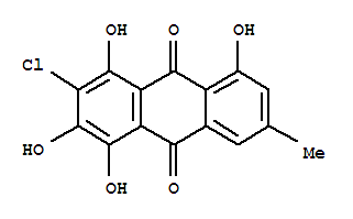 22851-88-3  9,10-Anthracenedione,3-chloro-1,2,4,5-tetrahydroxy-7-methyl-