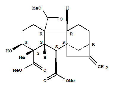 22882-63-9  Gibbane-1,4a,10-tricarboxylicacid, 2-hydroxy-1-methyl-8-methylene-, trimethyl ester, (1a,2b,4aa,4bb,10b)- (9CI)