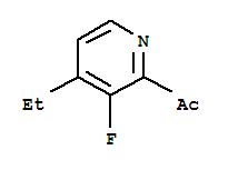 231296-56-3  Ethanone,1-(4-ethyl-3-fluoro-2-pyridinyl)-