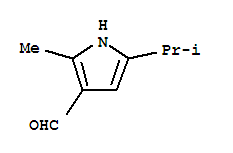 231610-01-8  1H-Pyrrole-3-carboxaldehyde,2-methyl-5-(1-methylethyl)-
