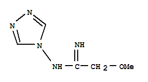 23195-55-3  Ethanimidamide,2-methoxy-N-4H-1,2,4-triazol-4-yl-