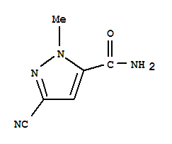 232281-31-1  1H-Pyrazole-5-carboxamide,3-cyano-1-methyl-