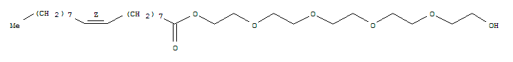 23336-36-9  9-Octadecenoic acid(9Z)-, 14-hydroxy-3,6,9,12-tetraoxatetradec-1-yl ester