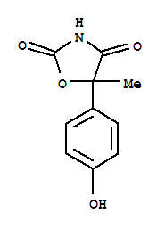 233590-08-4  2,4-Oxazolidinedione,5-(4-hydroxyphenyl)-5-methyl-