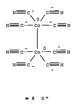 23705-25-1  Cobaltate(8-),octakis(cyano-C)di-, (Co-Co), octapotassium (9CI)