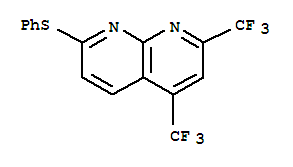 241488-46-0  1,8-Naphthyridine,7-(phenylthio)-2,4-bis(trifluoromethyl)-