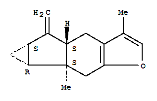 24173-83-9  Cycloprop[2,3]indeno[5,6-b]furan,4,4a,5,5a,6,6a,6b,7-octahydro-3,6b-dimethyl-5-methylene-, (4aS,5aS,6aR,6bS)-