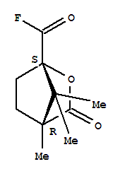 245655-48-5  2-Oxabicyclo[2.2.1]heptane-1-carbonylfluoride, 4,7,7-trimethyl-3-oxo-, (1S,4R)-