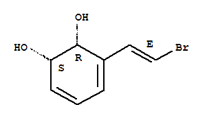 246048-76-0  3,5-Cyclohexadiene-1,2-diol,3-[(1E)-2-bromoethenyl]-, (1S,2R)-