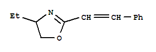 246240-63-1  Oxazole,4-ethyl-4,5-dihydro-2-(2-phenylethenyl)-