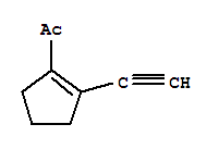 247081-34-1  Ethanone,1-(2-ethynyl-1-cyclopenten-1-yl)-