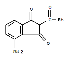 247150-08-9  1H-Indene-1,3(2H)-dione,4-amino-2-(1-oxopropyl)-