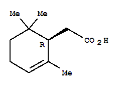 24739-72-8  2-Cyclohexene-1-aceticacid, 2,6,6-trimethyl-, (1R)-