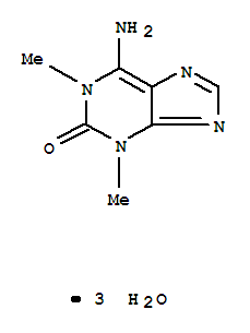 250346-57-7  2H-Purin-2-one,6-amino-1,3-dihydro-1,3-dimethyl-, hydrate (1:3)