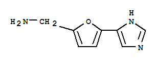 252054-00-5  2-Furanmethanamine,5-(1H-imidazol-5-yl)- 252054-00-5  2-Furanmethanamine,5-(1H-imidazol-5-yl)-