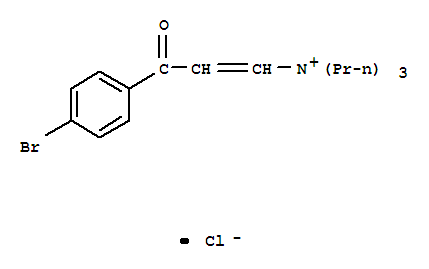 252367-64-9  1-Propen-1-aminium,3-(4-bromophenyl)-3-oxo-N,N,N-tripropyl-, chloride (1:1)