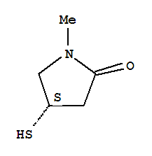 252642-43-6  2-Pyrrolidinone,4-mercapto-1-methyl-, (4S)-