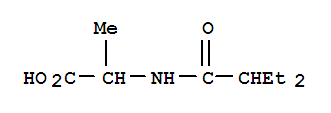 252678-54-9  Alanine,N-(2-ethyl-1-oxobutyl)-
