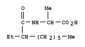 252678-55-0  Alanine,N-(2-ethyl-1-oxooctyl)-