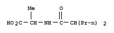 252678-56-1  Alanine,N-(1-oxo-2-propylpentyl)-
