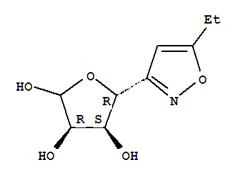 252760-75-1  2,3,4-Furantriol,5-(5-ethyl-3-isoxazolyl)tetrahydro-, (3R,4S,5R)- 252760-75-1  2,3,4-Furantriol,5-(5-ethyl-3-isoxazolyl)tetrahydro-, (3R,4S,5R)-