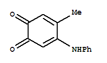 253305-03-2  3,5-Cyclohexadiene-1,2-dione,4-methyl-5-(phenylamino)-